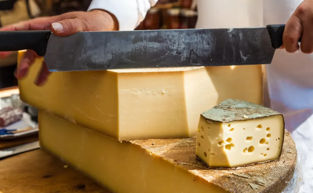 découpe de fromage